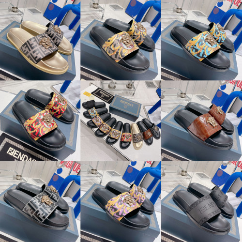 Fendi Unisex_Slippers/Sandals eur 35-44