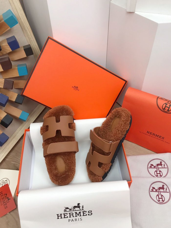 Hermes Unisex_Slippers/Sandals eur 35-44