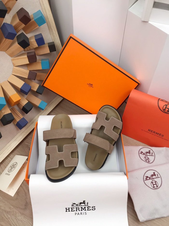 Hermes Unisex_Slippers/Sandals eur 35-44