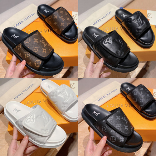 LOUIS VUITTON Unisex_Slippers/Sandals eur 35-45