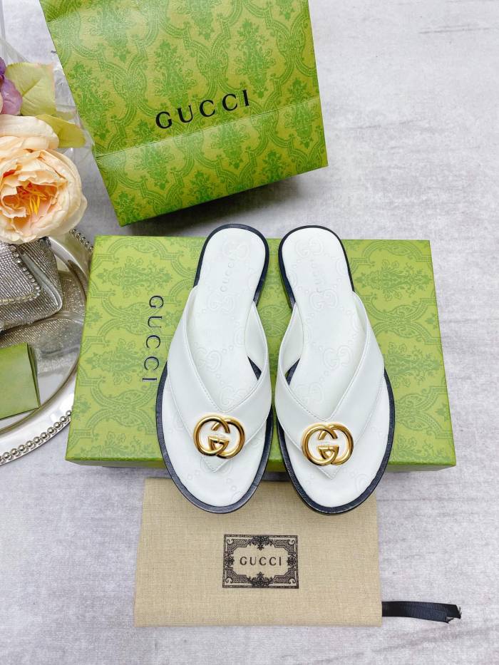 Gucci Unisex_Slippers/Sandals shoes eur 35-45