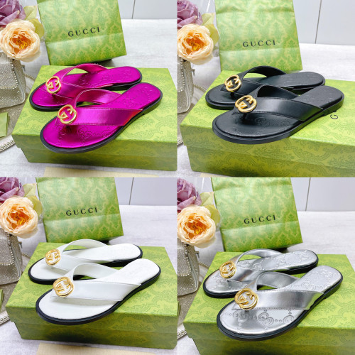 Gucci Unisex_Slippers/Sandals shoes eur 35-45