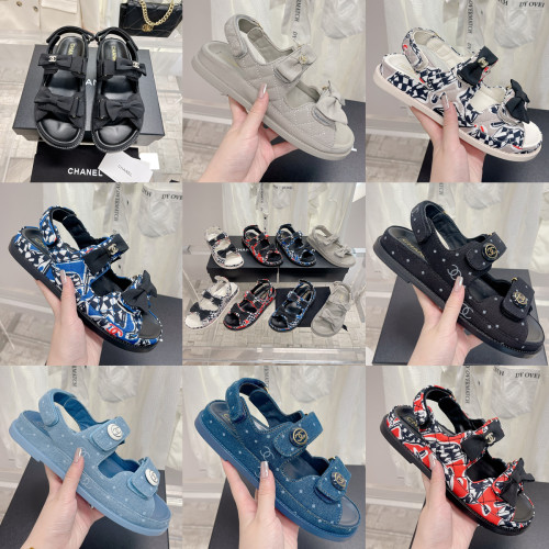 Chanel Women_Slippers/Sandals shoes eur 35-41