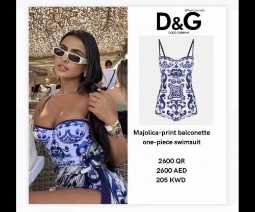Doice&Gabbana swimsuit size：S-L