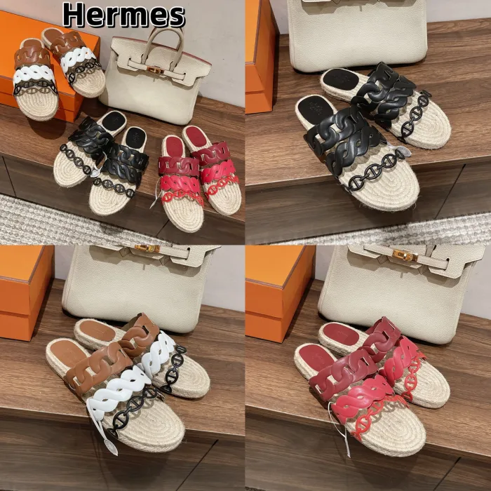 Hermes Women_Slippers/Sandals shoes eur 35-41