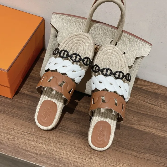 Hermes Women_Slippers/Sandals shoes eur 35-41
