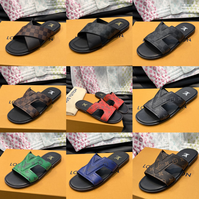 LOUIS VUITTON Men_Slippers/Sandals eur 38-45