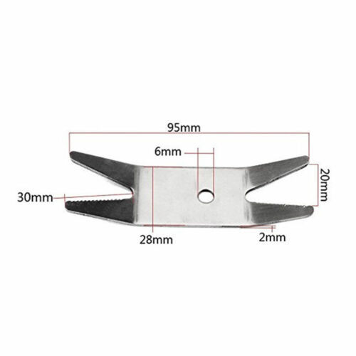 Stainless Steel Tool Multi Spanner for Guitar Switch Knob Tuner