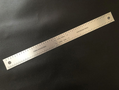 String Spacing Rule Guitar Luthier Tool