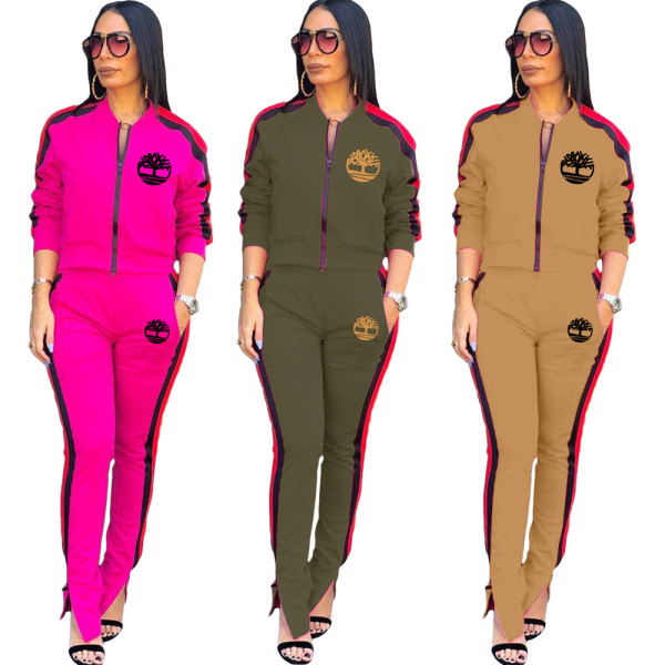 Explosion Models Women Wear Stamping 2 Pieces Sport Sets ZH5151