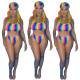 Women Comfy Rainbow 2 Pieces Bikini Sets AMM8120