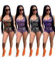 Sexy Trend Sports Suit Multicolor Camo Symphony YLY2301