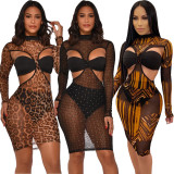 Online Sale Hollow Out Club See Through Bodycon Sexy Dress RB3045