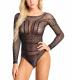 See Through Sexy Mesh Teddy Lingerie SY-1821