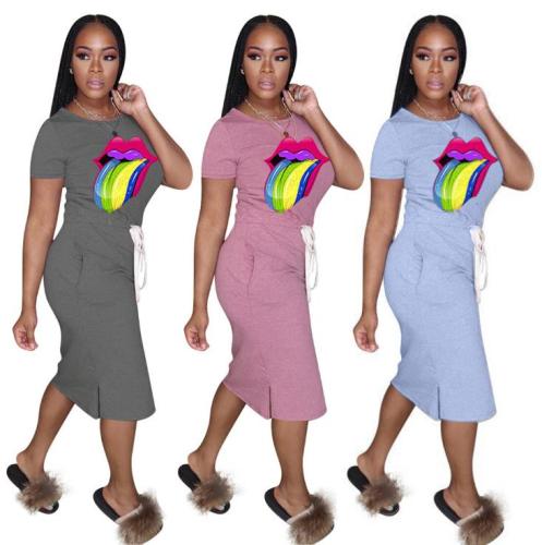 Fashion casual loose skirt, sexy dress, Womens clothing H1335
