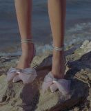 Crystal stiletto bow rhinestone pointed sandals S633326198470