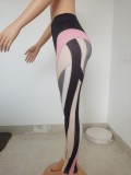 Digital printed sexy one-piece sports tights FFD1114