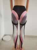 Digital printed sexy one-piece sports tights FFD1114