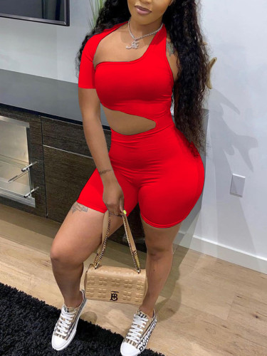 Sexy cutout sports jumpsuit S171