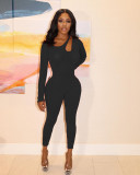 Sexy perspective design jumpsuit YT3292