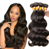 Wig female chemical fiber hair curtain hair bundle body wave black big wave snake curl hair curtain 100g