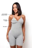 Ladies Sexy Backless Sling Pit Bar Body Shaper