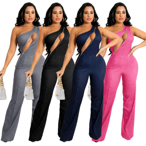 Sleeveless Sexy Jumpsuit