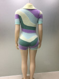 Women's Knit Jumpsuit Sexy Bodysuit