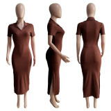 Thread Fit Sexy Midi Dress