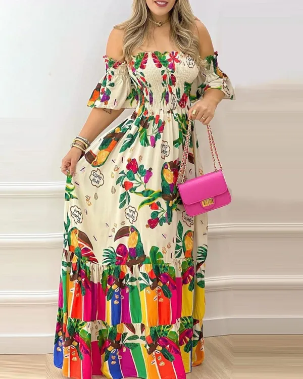 Women's Sexy Trendy Printed Dress