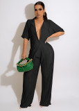 Pleated Shirt Pants Tracksuit