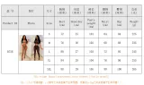 Hot-Drilled Stretch Mesh Bikini Four-Piece Swimsuit