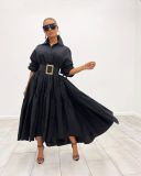 Retro First Love Skirt Loose and Slim French Lazy Shirt Dress