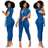 Sexy Fashion Denim Jumpsuit