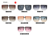 Letter H Frameless Sunglasses Polygonal Retro Sunglasses Fashion Personality Trendy Sunglasses