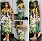 Fashion Print Plus Size Women's Print Dress