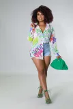 Letter Print Fashion Cardigan Top