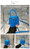 Striped Mini Lipstick Small Bag Fashion Portable Bucket Bag Personality Messenger Bag GH8638