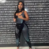 Skinny Printed Crossover Bodysuit Trousers Athleisure Set