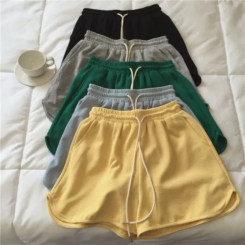 Casual sports short running outer wear high waist sports wind thin hot pants female yoga shorts summer pajama shorts