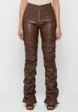 Fashion tight PU leather trousers for autumn and winter
