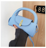 High grade portable saddle bag One shoulder small square bag Fashion messenger bag