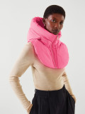 Fashion Versatile Clothing Accessories Hooded Mock Neck Vest