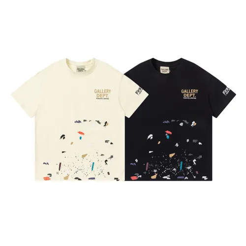 Hip Hop Ink Graffiti Loose Casual Short Sleeve Couple T-Shirt SJ1439