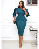 Temperament Commuter Oversize Dress