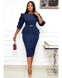 Temperament Commuter Oversize Dress