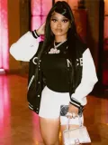 Jacket Mock Neck Bomber