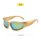 Cycling sports sunglasses Fashion steam punk sunglasses