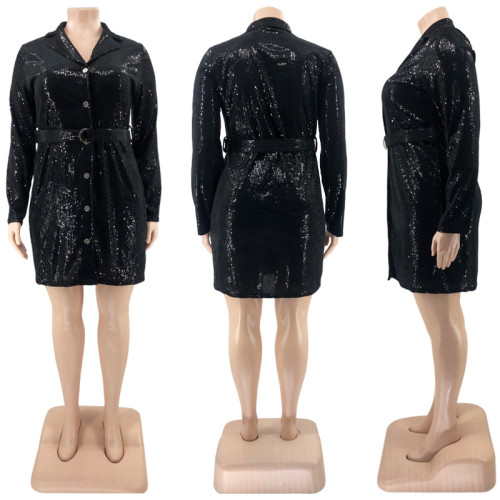 Oversize women's beaded suit coat