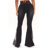 Vintage supermodel flare high waist jeans